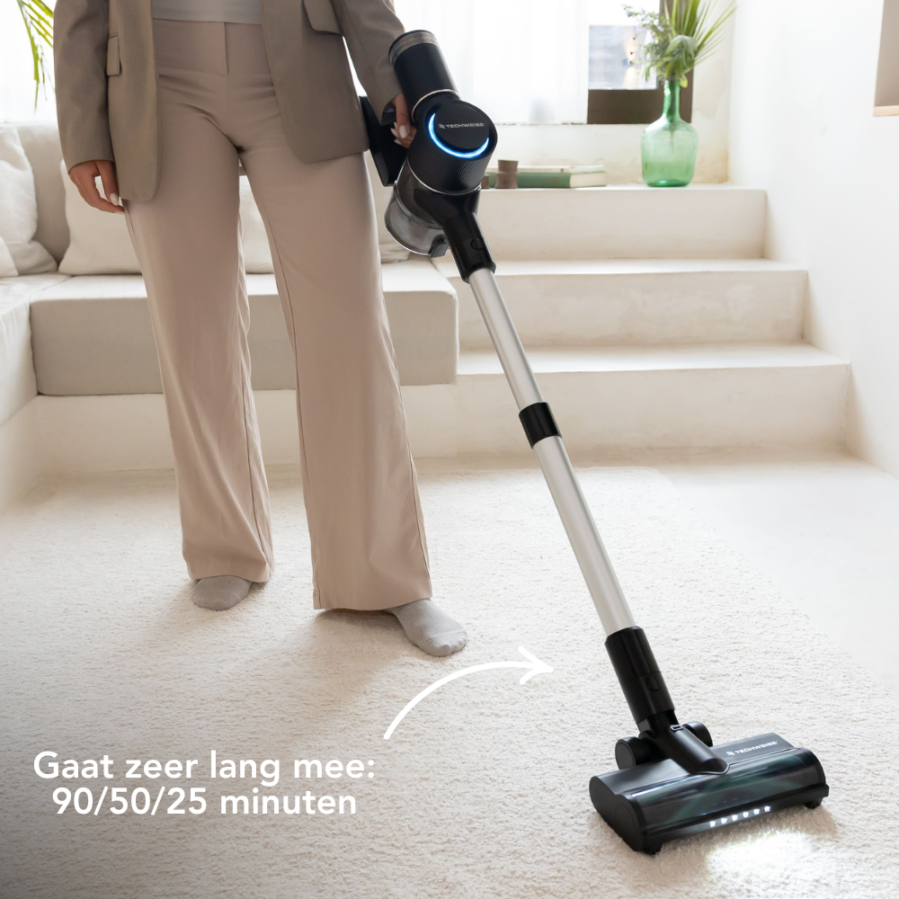 TV1 Kabelloser Staubsauger | 90 Minuten Akkulaufzeit