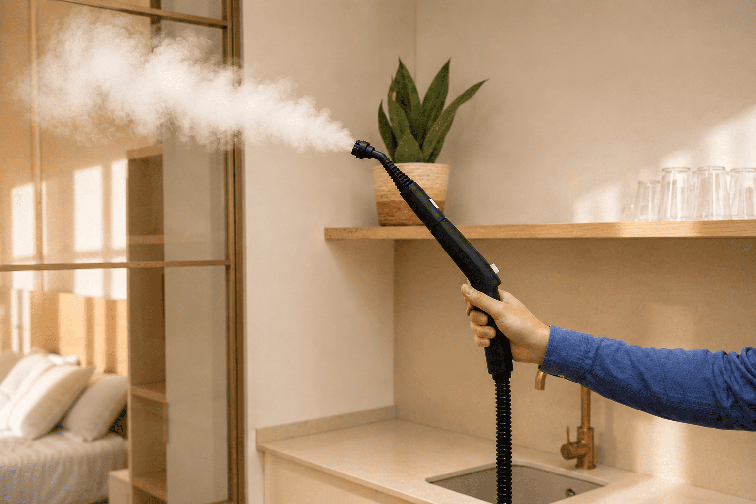 Zusätzlicher Satz Dampfreiniger-Bürsten für den TS3