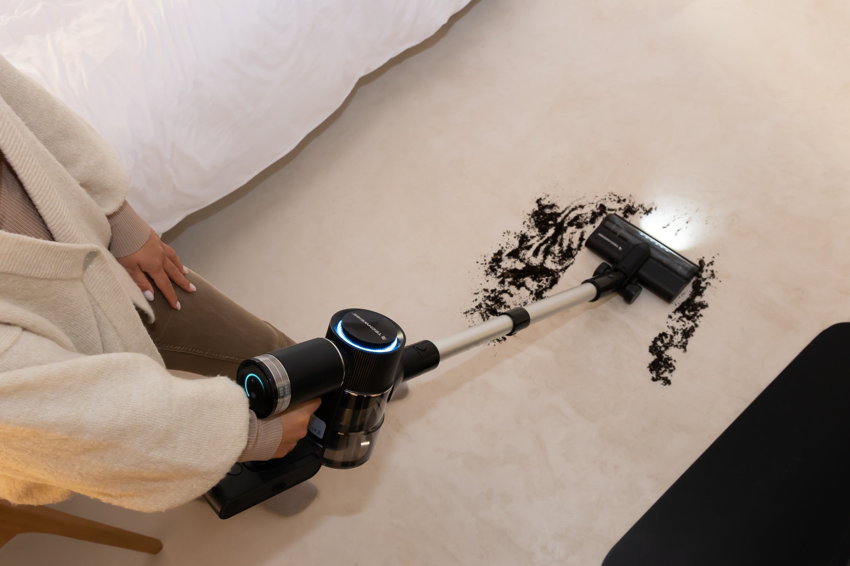 TV1 Kabelloser Staubsauger | 90 Minuten Akkulaufzeit