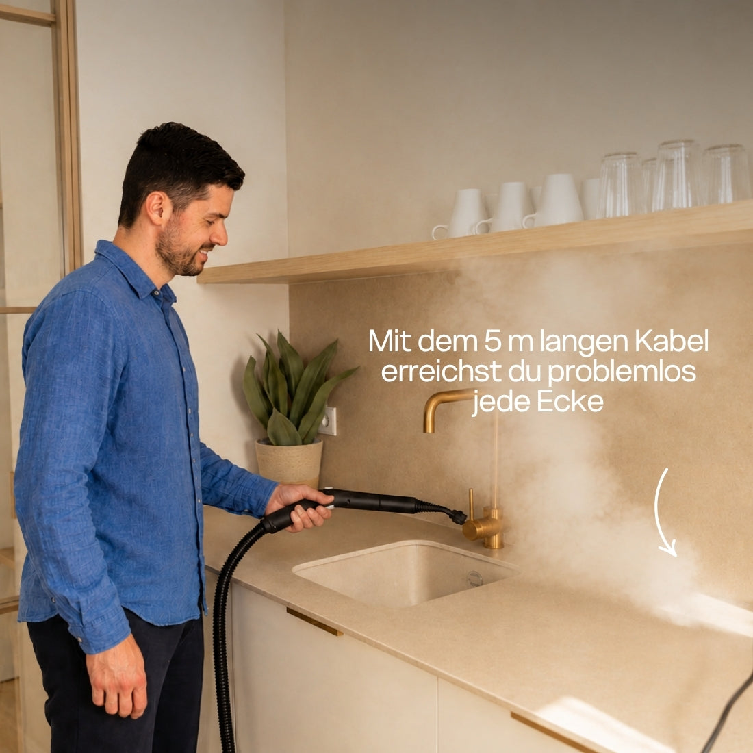 TS3 Edge Dampfreiniger