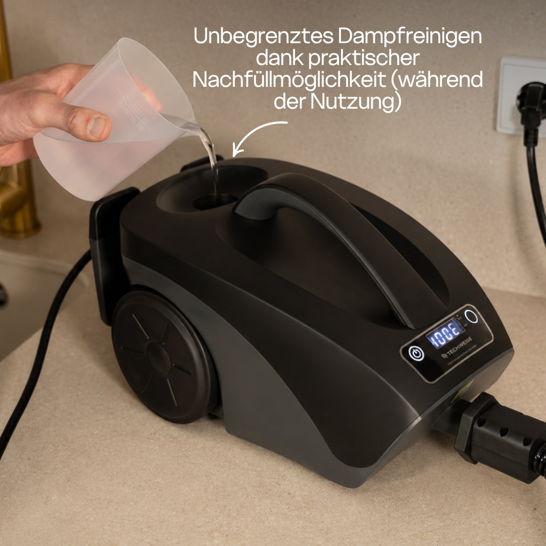 TS3 Edge Dampfreiniger